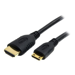 StarTech.com Cavo HDMI ad alta velocità 0,5m con Ethernet - HDMI a Mini HDMI - M/M - Cavo HDMI con Ethernet - HDMI maschio a mi