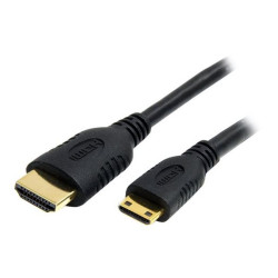 StarTech.com Cavo HDMI ad alta velocità 1m con Ethernet - HDMI a Mini HDMI - M/M - Cavo HDMI con Ethernet - HDMI maschio a mini