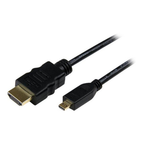 StarTech.com Cavo HDMI ad alta velocità con Ethernet da 0,5 m - HDMI a Micro HDMI - M/M - Cavo HDMI con Ethernet - HDMI maschio