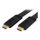 StarTech.com Cavo HDMI ad alta velocità da 5 m - Cavo piatto Ultra HD 4k x 2k con Ethernet - HDMI - M/M - Cavo HDMI con Etherne