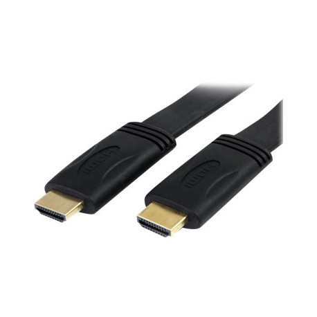 StarTech.com Cavo HDMI ad alta velocità da 5 m - Cavo piatto Ultra HD 4k x 2k con Ethernet - HDMI - M/M - Cavo HDMI con Etherne