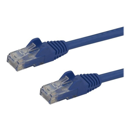 StarTech.com Cavo patch antigroviglio UTP RJ45 Cat6 Gigabit 15 m blu - Cavo patch 15 m (N6PATC15MBL) - Cavo patch - RJ-45 (M) a