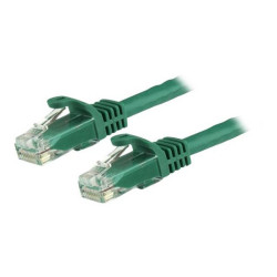 StarTech.com Cavo patch antigroviglio UTP RJ45 Cat6 Gigabit 15 m verde - Cavo patch 15 m - Cavo patch - RJ-45 (M) a RJ-45 (M) -