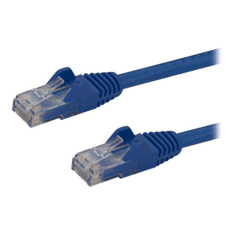 StarTech.com Cavo patch antigroviglio UTP RJ45 Cat6 Gigabit blu 2 m - Cavo patch 2 m (N6PATC2MBL) - Cavo patch - RJ-45 (M) a RJ