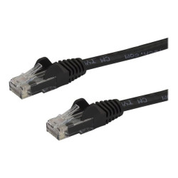 StarTech.com Cavo patch antigroviglio UTP RJ45 Gigabit Cat6 nero 3m - Cavo Gigabit 3m con  funzionalità Power-over-Ethernet (N6