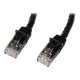 StarTech.com Cavo patch antigroviglio UTP RJ45 Gigabit Cat6 nero 5m - Cavo patch 5 m (N6PATC5MBK) - Cavo patch - RJ-45 (M) a RJ