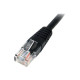 StarTech.com Cavo patch UTP Cat5e RJ45 modellato da 15 m - Cat5e  nero- Cavo patch Ethernet  (M45PAT15MBK) - Cavo patch - RJ-45