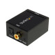 StarTech.com Convertitore audio da coassiale digitale SPDIF o ottico Toslink a RCA stereo - Convertitore digitale audio (SPDIF2