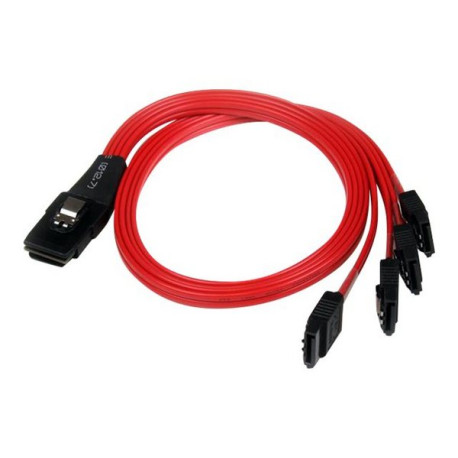 StarTech.com SFF-8087 50 cm a SATA 4x - Cavo invertitore interno Mini SAS a SATA (SAS8087S4R50) - Cavo SATA / SAS - Serial ATA 