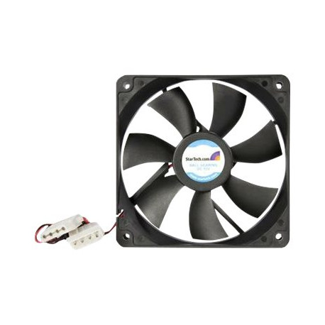 StarTech.com Ventola computer con doppio cuscinetto a sfera 120x25 mm con connettore LP4  (FANBOX12) - Kit di ventilazione sist