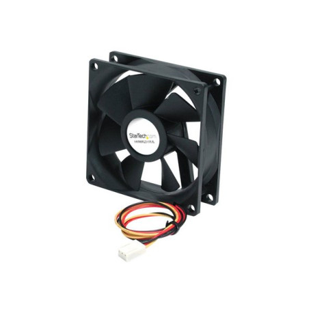 StarTech.com Ventola computer silenziosa con cuscinetto a sfera 80x25 mm con connettore TX3 - Kit di ventilazione sistema - 80 