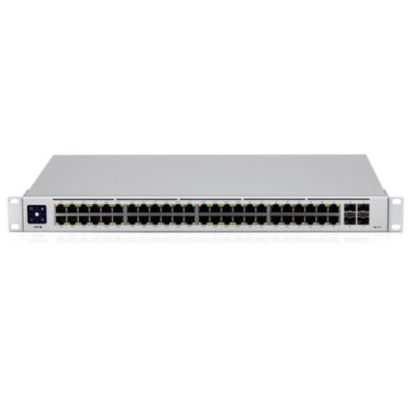 SWITCH 48P POE LAN GIGABIT UBIQUITI USW-48-POE GEN2 210W DI CUI 4P SFP