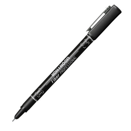 Fineliner Professional Fiber - 0,6mm - nero - Koh.I.Noor