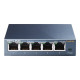 TP-Link TL-SG105 5-Port Metal Gigabit Switch - Switch - unmanaged - 5 x 10/100/1000 - desktop