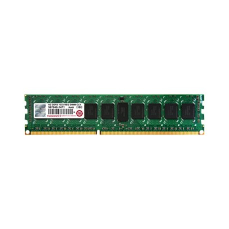 Transcend - DDR3 - modulo - 4 GB - DIMM a 240 pin - 1600 MHz / PC3-12800 - CL11 - 1.5 V - registrato - ECC