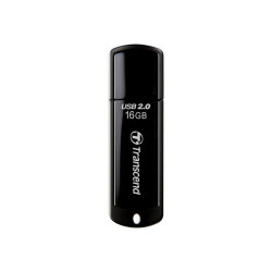 Transcend JetFlash 350 - Chiavetta USB - 16 GB - USB 2.0 - nero