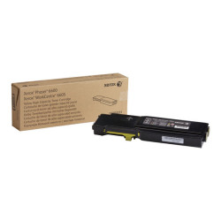 Xerox Phaser 6600 - Alta capacità - giallo - originale - cartuccia toner - per Phaser 6600- WorkCentre 6605