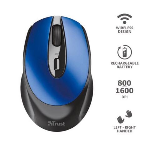 ZAYA WRL RECHARGEABLE MOUSE BLU