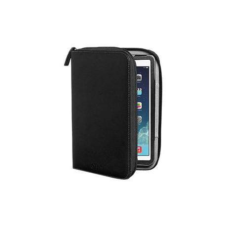 CELLY ORGANIZER2501 - Custodia per tablet - ecopelle - nero - per Apple iPad Air