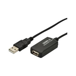 ASSMANN - Prolunga USB - USB (F) a USB (M) - USB 2.0 - 5 m - attivo