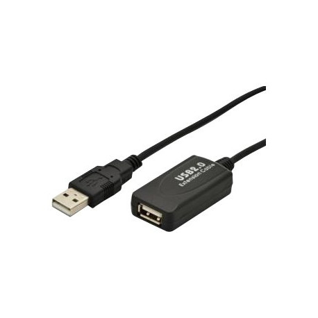 ASSMANN - Prolunga USB - USB (F) a USB (M) - USB 2.0 - 5 m - attivo