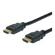 ASSMANN HDMI High Speed with Ethernet - Cavo HDMI con Ethernet - HDMI maschio a HDMI maschio - 3 m - a doppia schermatura - ner