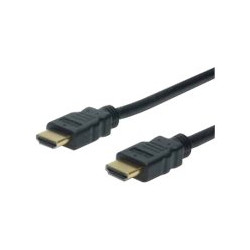 ASSMANN HDMI High Speed with Ethernet - Cavo HDMI con Ethernet - HDMI maschio a HDMI maschio - 3 m - a doppia schermatura - ner