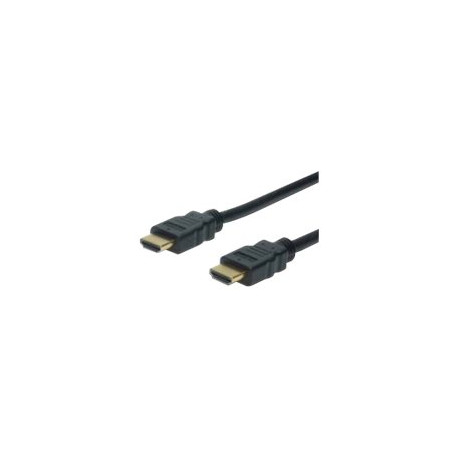 ASSMANN HDMI High Speed with Ethernet - Cavo HDMI con Ethernet - HDMI maschio a HDMI maschio - 3 m - a doppia schermatura - ner