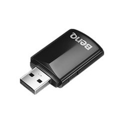 BenQ WDRT8192 - Adattatore di rete - USB 2.0 - 802.11b/g/n - per BenQ MH680, MS619, MW621, MW665, MW724, MW769, MX620, MX661, M