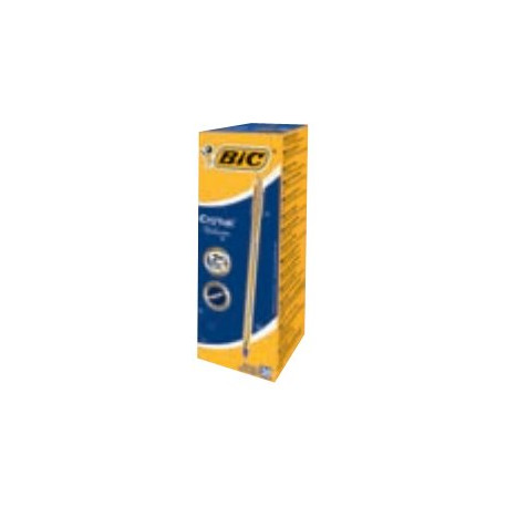 BIC Cristal Medium - Penna a sfera - nero - 1 mm - medio (pacchetto di 20)