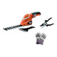 BLACK+DECKER GSL700KIT-QW - Combinazione cesoia/decespugliatore - cordless - 7 V - 1.2 Ah - 850 passi/min - 650 g