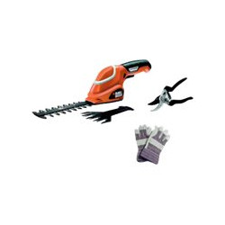 BLACK+DECKER GSL700KIT-QW - Combinazione cesoia/decespugliatore - cordless - 7 V - 1.2 Ah - 850 passi/min - 650 g