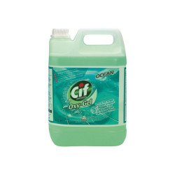 Cif Professional Oxy-Gel - Detergente - gel - flacone - 5 L - fresco - professionale (pacchetto di 2)