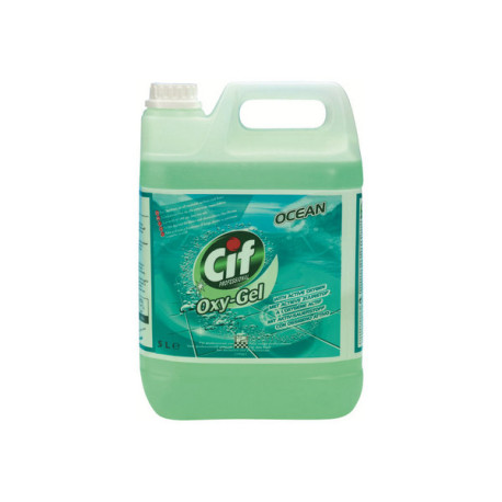 Cif Professional Oxy-Gel - Detergente - gel - flacone - 5 L - fresco - professionale (pacchetto di 2)