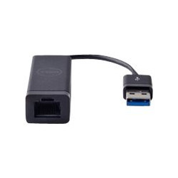 Dell - Adattatore di rete - USB 3.0 - Gigabit Ethernet x 1 - per Dell 35XX, 75XX, 77XX- Inspiron 7306 2-in-1- Latitude 9420- Vo