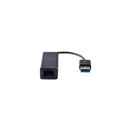 Dell - Adattatore di rete - USB 3.0 - Gigabit Ethernet x 1 - per Dell 35XX, 75XX, 77XX- Inspiron 7306 2-in-1- Latitude 9420- Vo