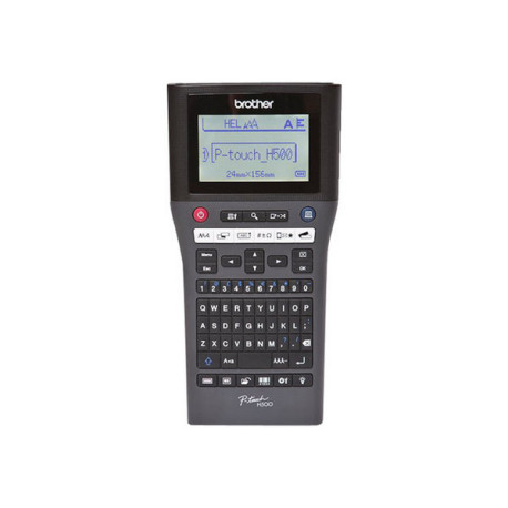 Brother P-Touch PT-H500 - Etichettatrice - B/N - trasferimento termico - Rotolo (2,4 cm) - 180 dpi - fino a 30 mm/sec - USB 2.0