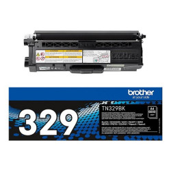 Brother TN329BK - Nero - originale - cartuccia toner - per Brother DCP-L8450CDW, HL-L8350CDW, HL-L8350CDWT, MFC-L8850CDW