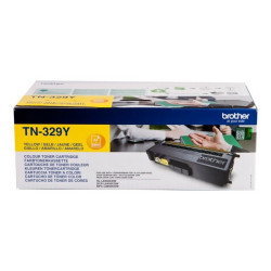 Brother TN329Y - Giallo - originale - cartuccia toner - per Brother DCP-L8450CDW, HL-L8350CDW, HL-L8350CDWT, MFC-L8850CDW