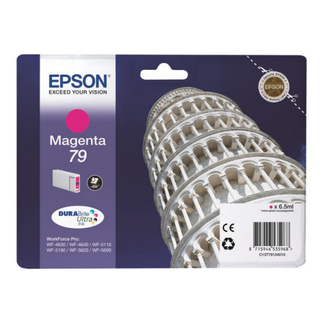 Epson 79 - 6.5 ml - magenta - originale - cartuccia d'inchiostro - per WorkForce Pro WF-4630DWF, WF-4640DTWF, WF-5110DW, WF-519