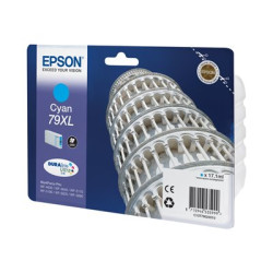 Epson 79XL - 17.1 ml - XL - ciano - originale - cartuccia d'inchiostro - per WorkForce Pro WF-4630DWF, WF-4640DTWF, WF-5110DW, 