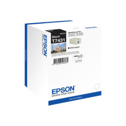 Epson T7431 - 49 ml - nero - originale - cartuccia d'inchiostro - per WorkForce Pro WP-M4015, WP-M4095, WP-M4525, WP-M4595