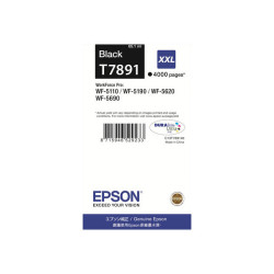 Epson T7891 - 65.1 ml - misura XXL - nero - originale - cartuccia di stampa - per WorkForce Pro WF-5110DW, WF-5190DW, WF-5190DW