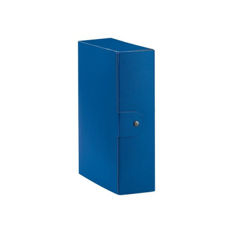 Esselte eurobox - Cartella a scatola - larghezza dorsale 100 mm - per 250 x 350 mm - blu