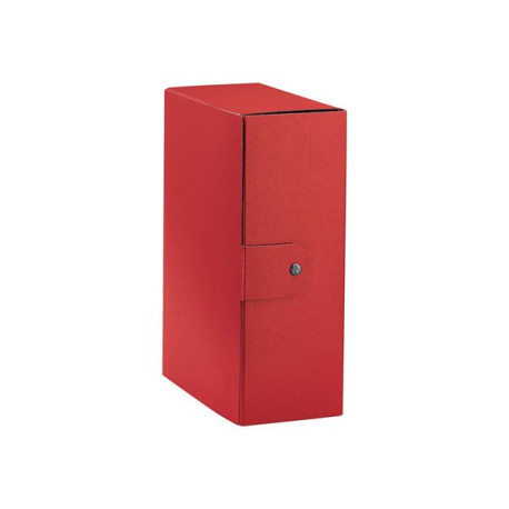 Esselte eurobox - Cartella a scatola - larghezza dorsale 120 mm - per 250 x 350 mm - rosso