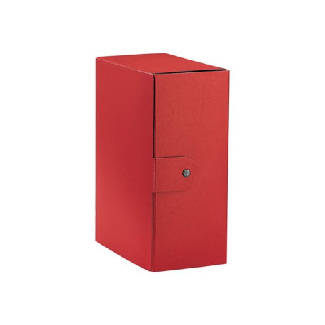 Esselte eurobox - Cartella a scatola - larghezza dorsale 150 mm - per 250 x 350 mm - rosso