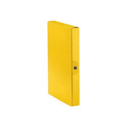 Esselte eurobox - Cartella a scatola - larghezza dorsale 40 mm - per 250 x 350 mm - giallo