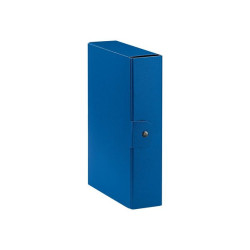 Esselte eurobox - Cartella a scatola - larghezza dorsale 80 mm - per 250 x 350 mm - blu