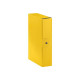 Esselte eurobox - Cartella a scatola - larghezza dorsale 80 mm - per 250 x 350 mm - giallo