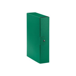 Esselte eurobox - Cartella a scatola - larghezza dorsale 80 mm - per 250 x 350 mm - verde